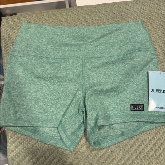 Fleo Pants - Fleo Women's Heather Mint Athletic Shorts. NWT. Might be Apex. Not sure tbh